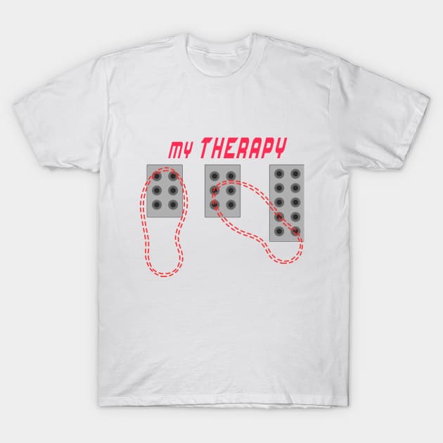 Racing is my therapy T-Shirt by hijinaru